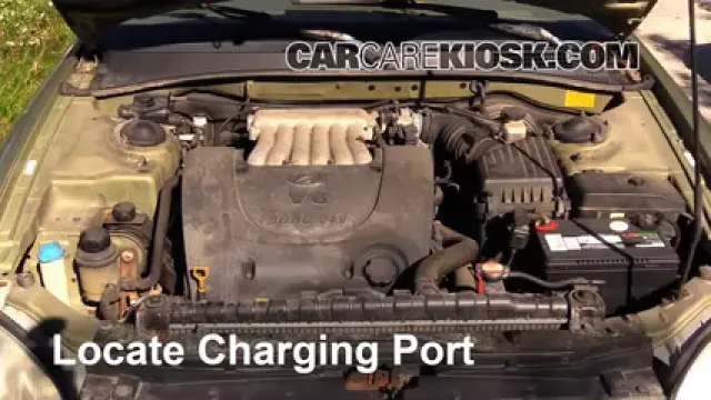 2000 Hyundai Sonata GLS 2.5L V6 Aire Acondicionado Agregar Freón